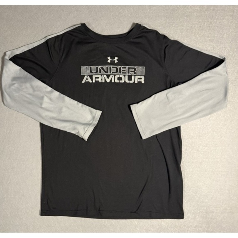 Under Armour YXL Loose Long-Sleeve Athletic Shirt ColdGear Moisture‎ Wicking